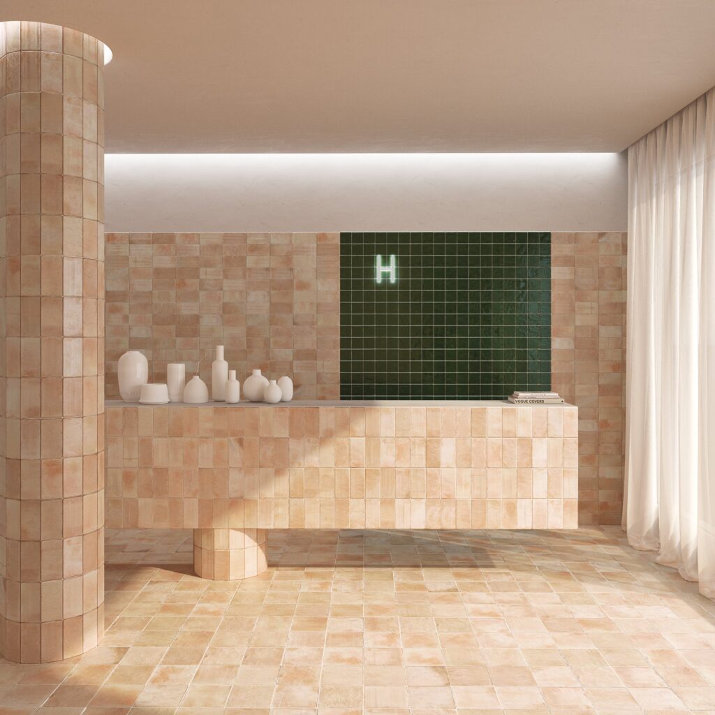 Roots Olive Gloss wall panel