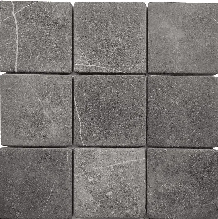 4x4 Nero Marquina in situ