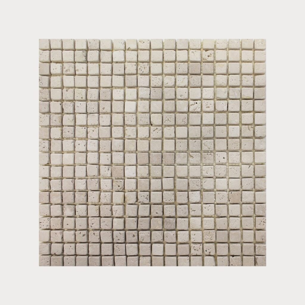 5/8 x 5/8 Travertino Chiaro