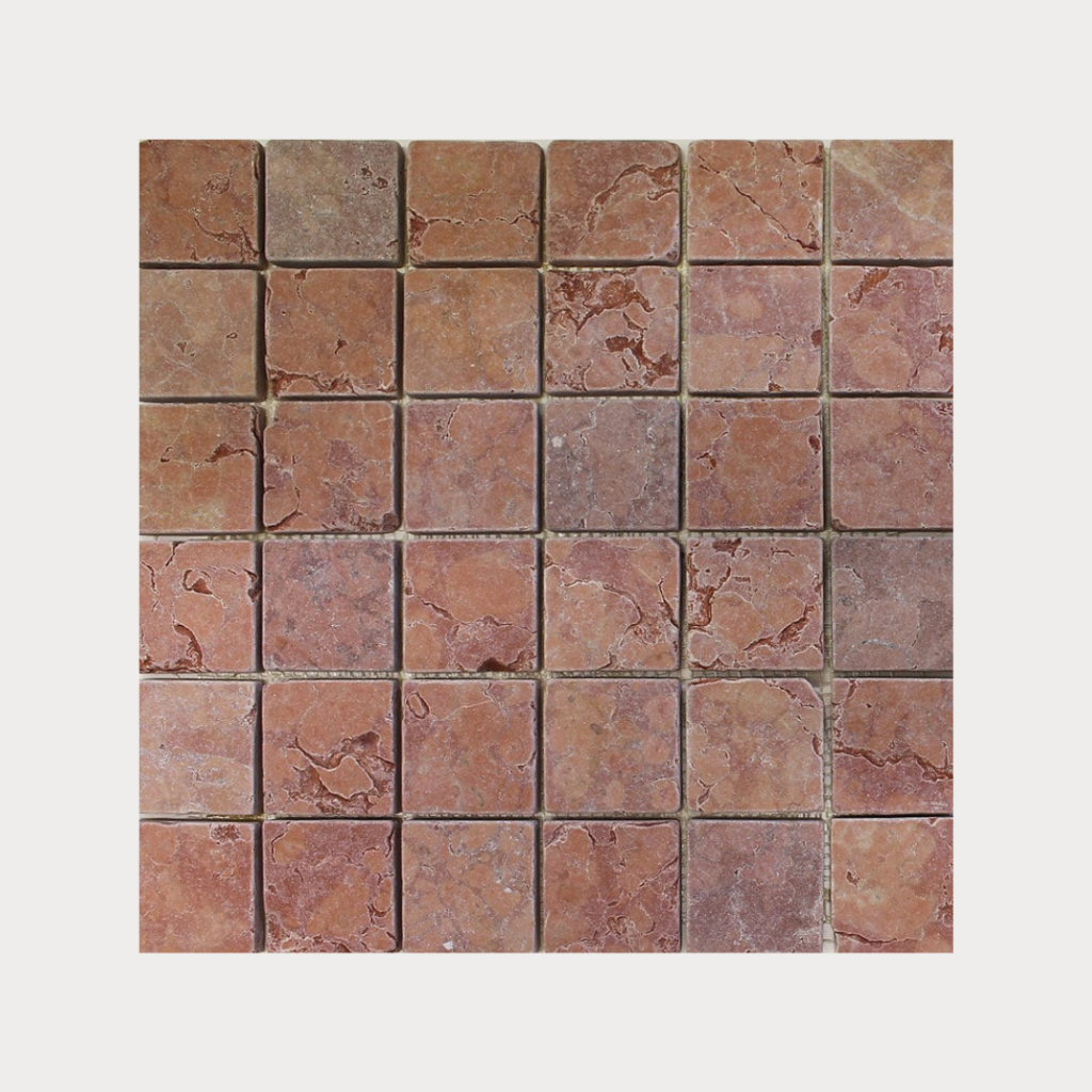 Rosso Verona Tumbled 2x2