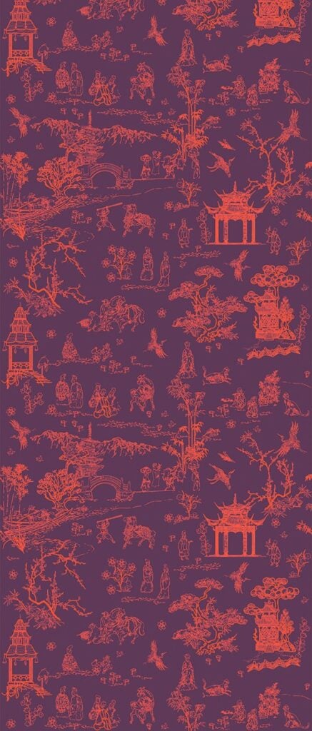 Sodai Silkroad Burgundy tile