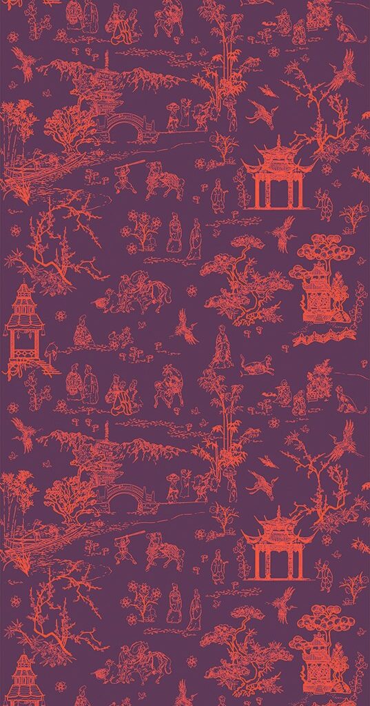 Sodai Silkroad Burgundy tile