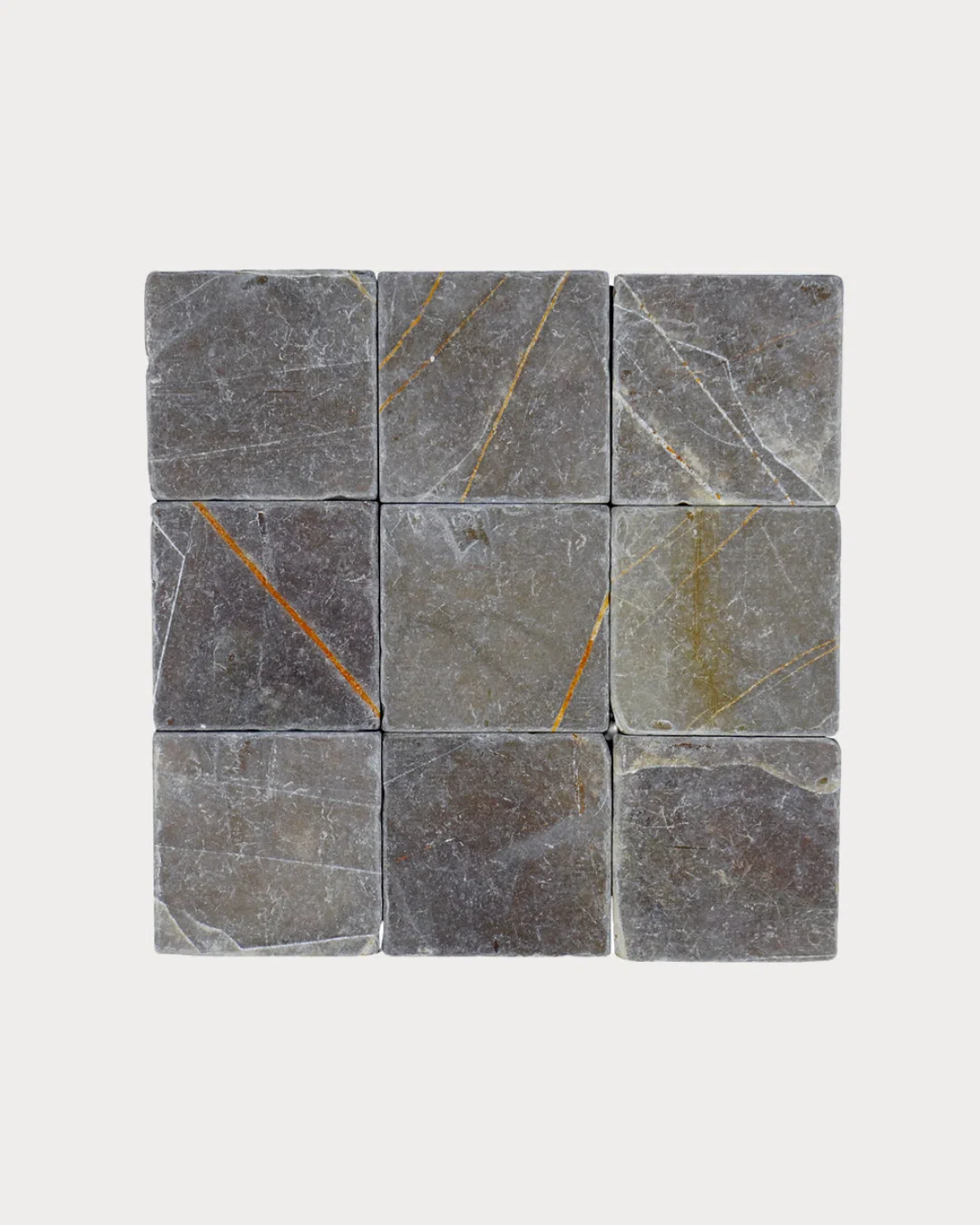 Gris Corton Tumbled 4x4 — Gris-Corten