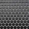 Hex 1" — Black