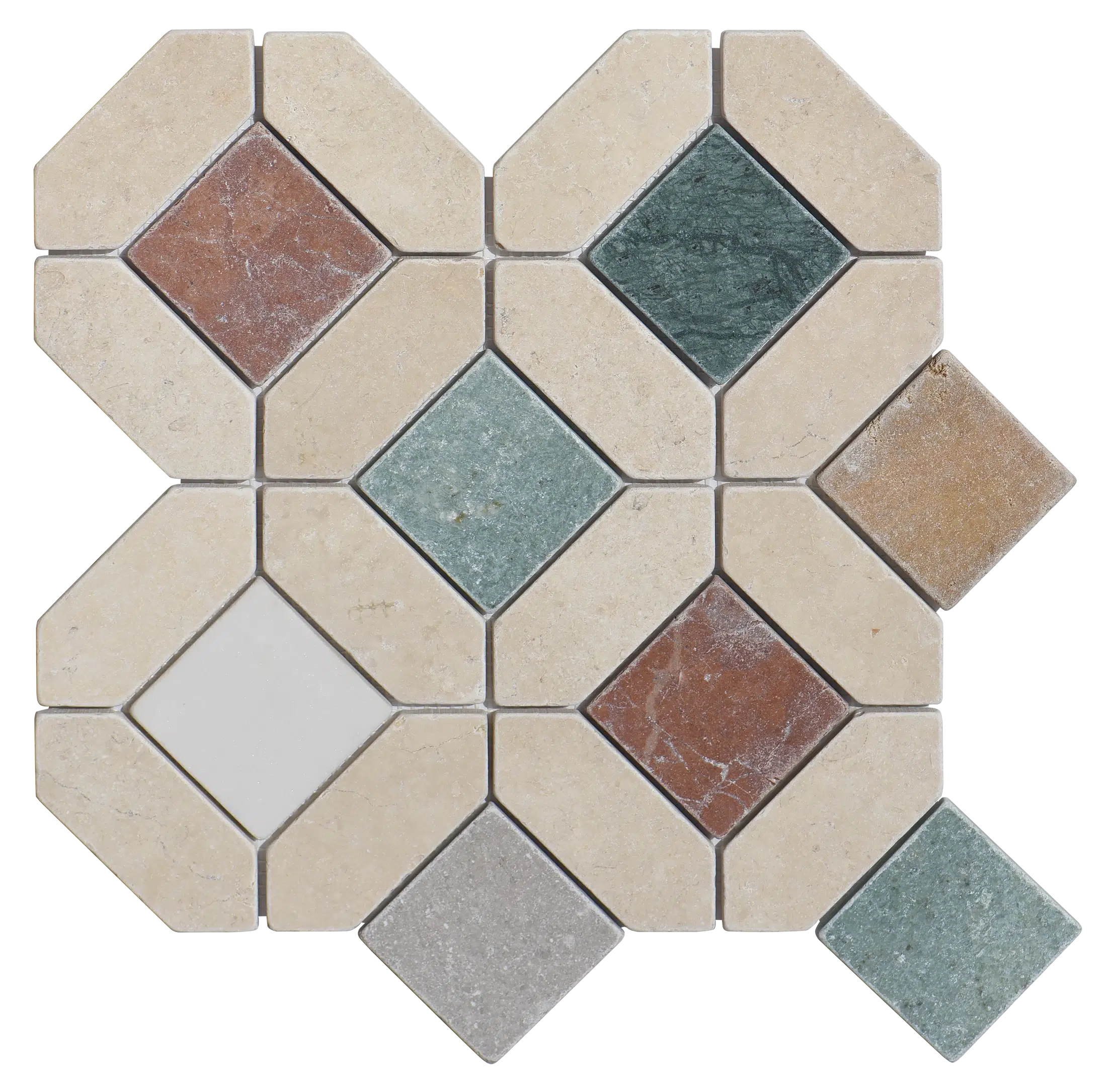 Mosaïque de marbre ColorPlay — Sandstone