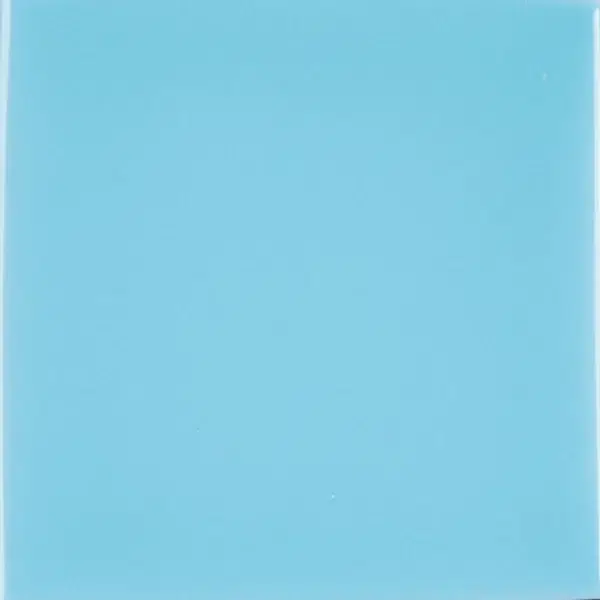 Laccati Glazed Terracotta Tile — Azzurro Medio