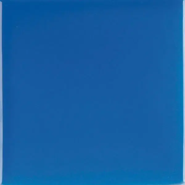 Laccati Glazed Terracotta Tile — Cielo Bleu