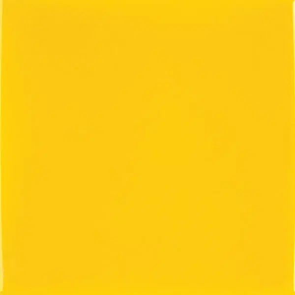 Laccati Glazed Terracotta Tile — Giallo Medio