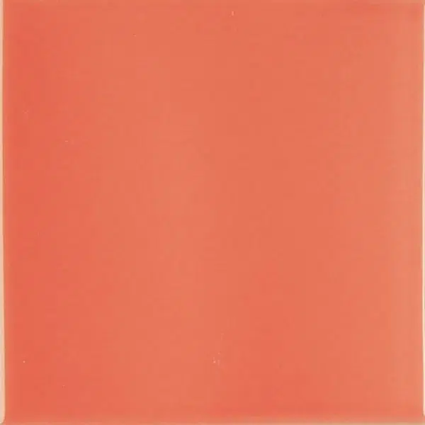 Laccati Glazed Terracotta Tile — Peach Scuro