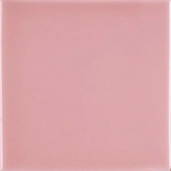 Laccati Glazed Terracotta Tile — Rosa Medio