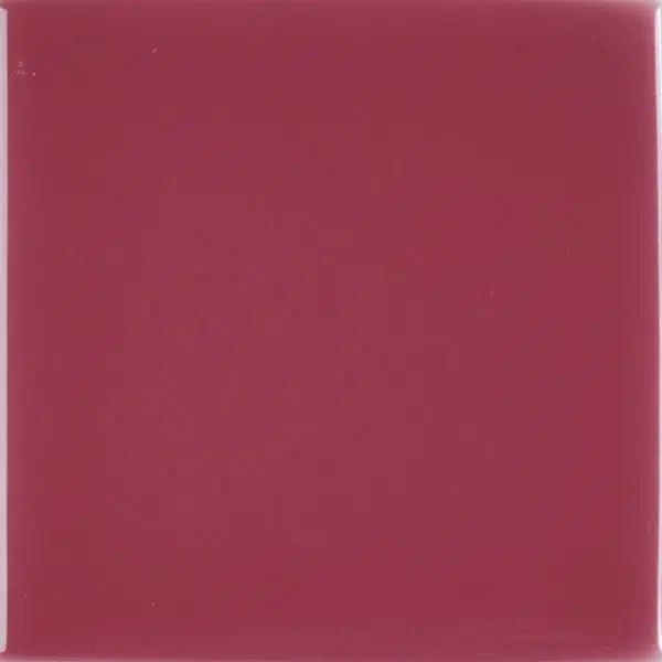 Laccati Glazed Terracotta Tile — Rosa Scuro