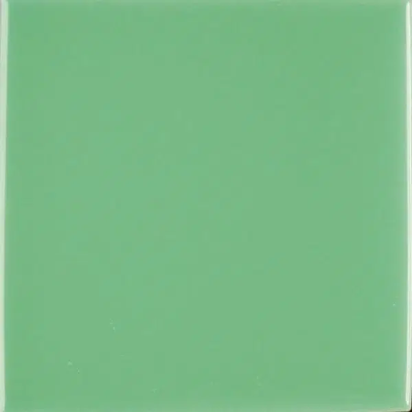Laccati Glazed Terracotta Tile — Verde Medio