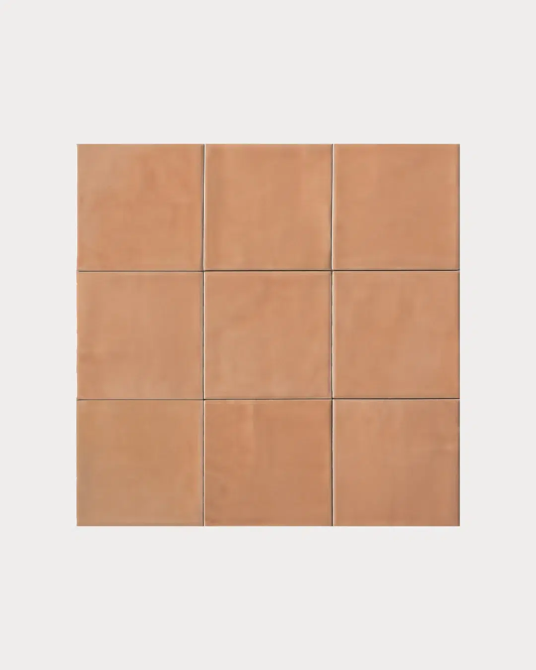Carreau de porcelaine lustrée Sensi Colore — Rosa
