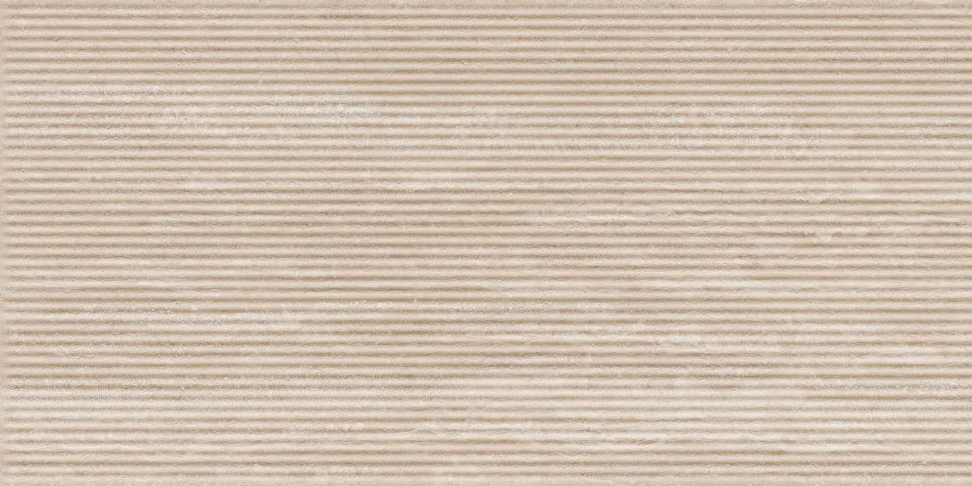 Carreau mural en porcelaine Travertino Canneto 3D — Beige