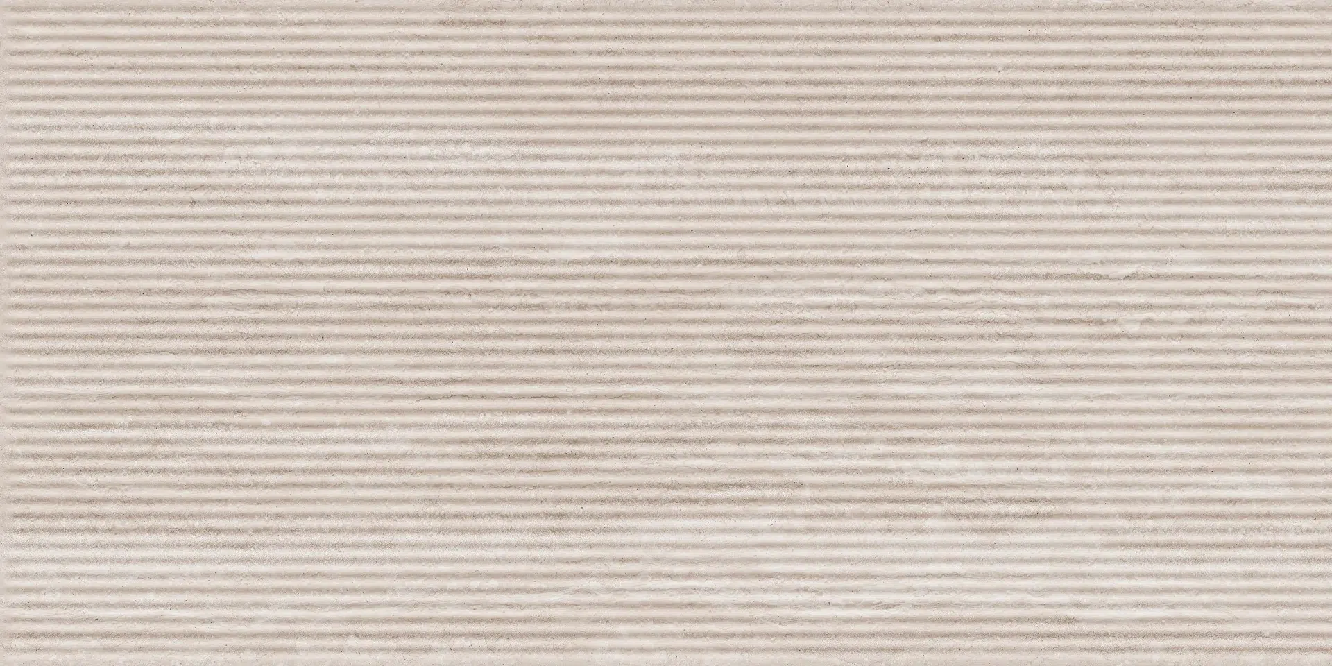 Carreau mural en porcelaine Travertino Canneto 3D — Blanc